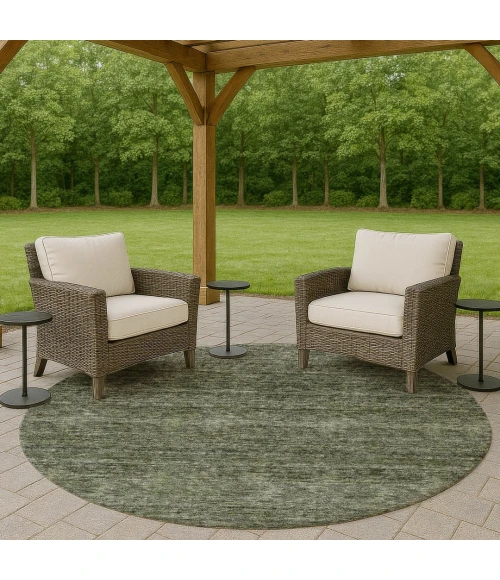 Dalyn Soft Essentials Green SE1 8ft. x 8ft. Rug