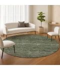 Dalyn Soft Essentials Green SE1 8ft. x 8ft. Rug