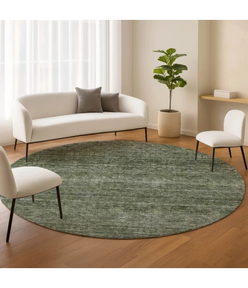 Dalyn Soft Essentials Green SE1 8ft. x 8ft. Rug