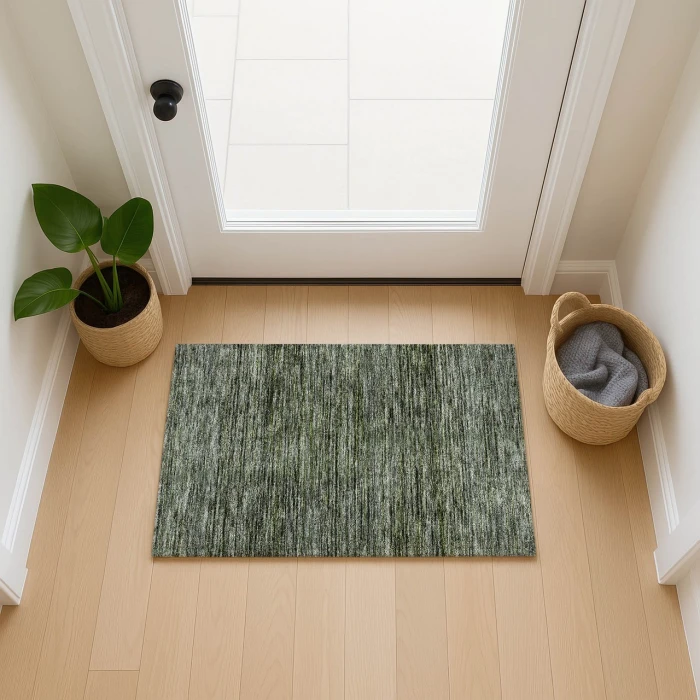 Dalyn Soft Essentials Green SE1 1ft.8in. x 2ft.6in. Rug