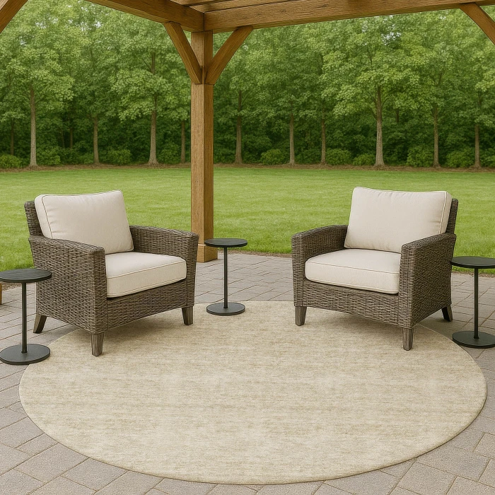 Dalyn Soft Essentials Brown SE1 8ft. x 8ft. Rug