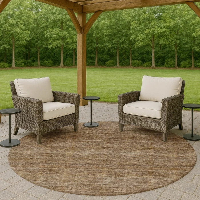Dalyn Soft Essentials Brown SE1 8ft. x 8ft. Rug