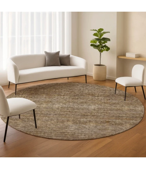 Dalyn Soft Essentials Brown SE1 8ft. x 8ft. Rug