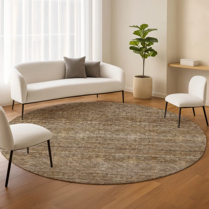 Dalyn Soft Essentials Brown SE1 8ft. x 8ft. Rug