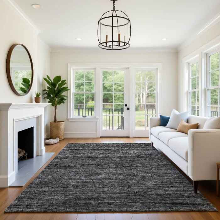 Dalyn Soft Essentials Gray SE1 9ft. x 12ft. Rug