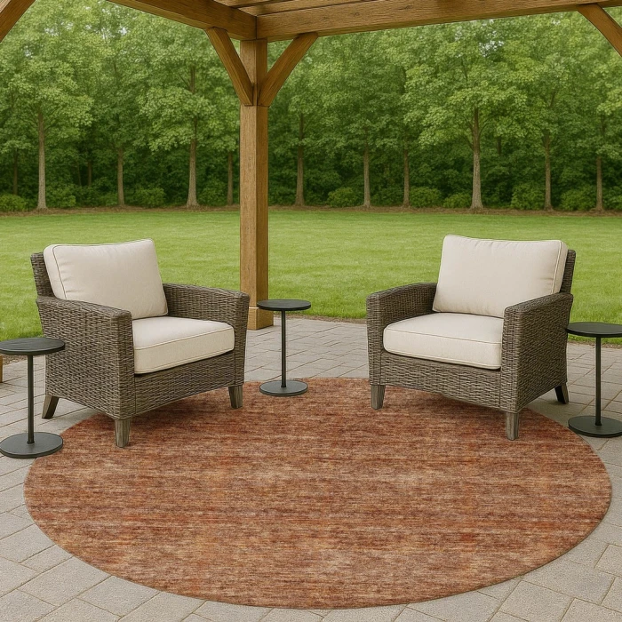 Dalyn Soft Essentials Orange SE1 8ft. x 8ft. Rug
