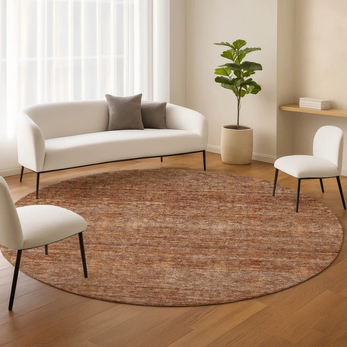 Dalyn Soft Essentials Orange SE1 8ft. x 8ft. Rug