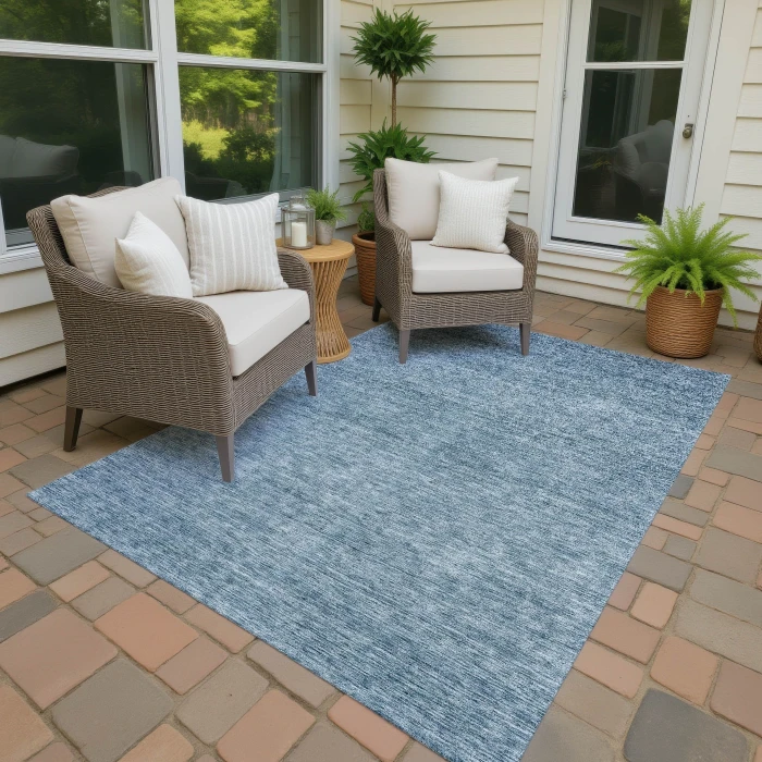 Dalyn Soft Essentials Blue SE1 10ft. x 14ft. Rug