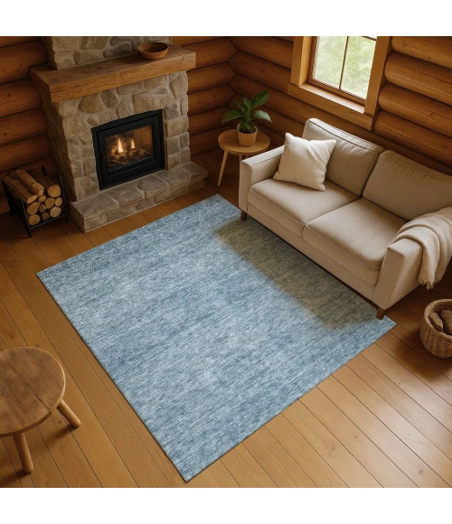 Dalyn Soft Essentials Blue SE1 3ft. x 5ft. Rug