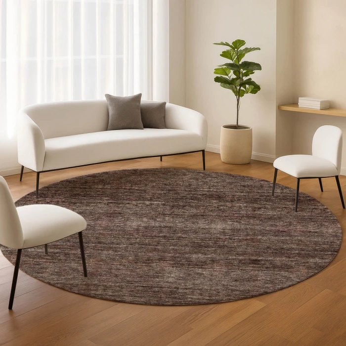 Dalyn Soft Essentials Brown SE1 8ft. x 8ft. Rug