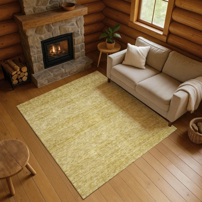 Dalyn Soft Essentials Gold SE1 2ft.6in. x 3ft.10in. Rug