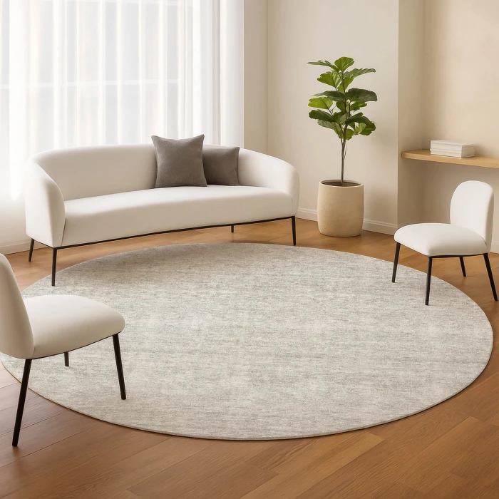 Dalyn Soft Essentials Ivory SE1 8ft. x 8ft. Rug