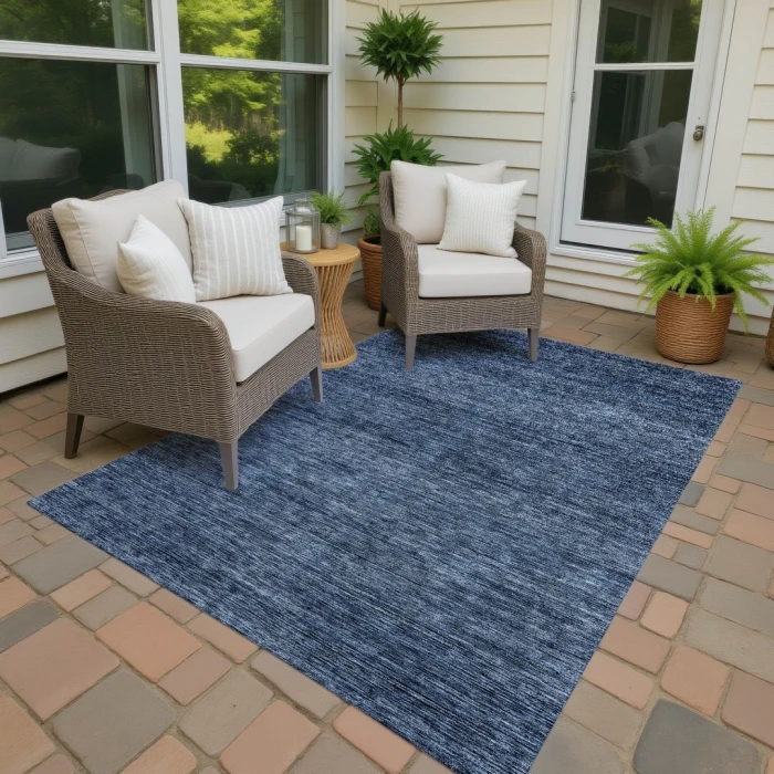 Dalyn Soft Essentials Blue SE1 8ft. x 10ft. Rug