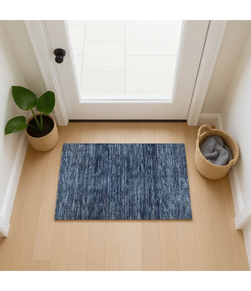 Dalyn Soft Essentials Blue SE1 1ft.8in. x 2ft.6in. Rug
