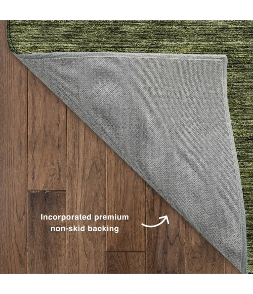 Dalyn Soft Essentials Green SE1 9ft. x 12ft. Rug