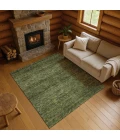Dalyn Soft Essentials Green SE1 9ft. x 12ft. Rug