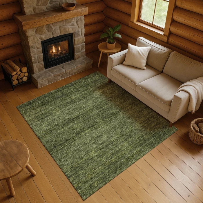 Dalyn Soft Essentials Green SE1 3ft. x 5ft. Rug