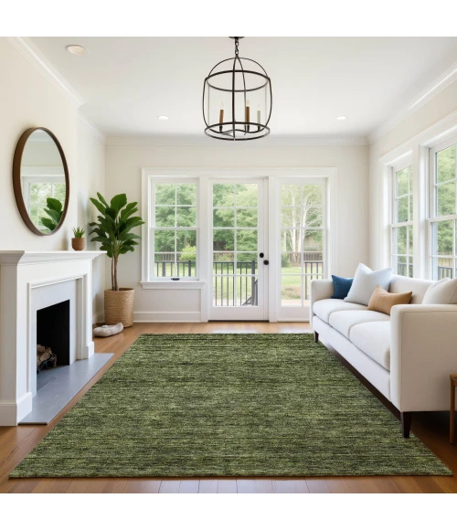 Dalyn Soft Essentials Green SE1 9ft. x 12ft. Rug