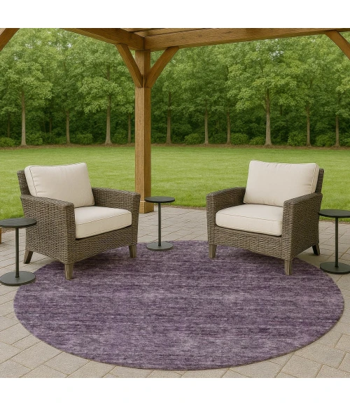 Dalyn Soft Essentials Purple SE1 8ft. x 8ft. Rug