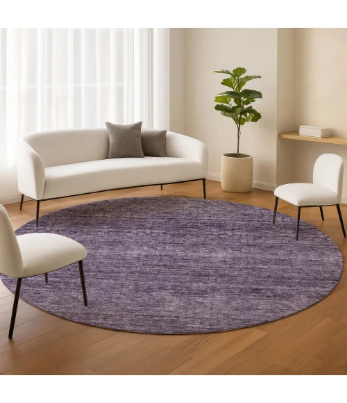 Dalyn Soft Essentials Purple SE1 8ft. x 8ft. Rug