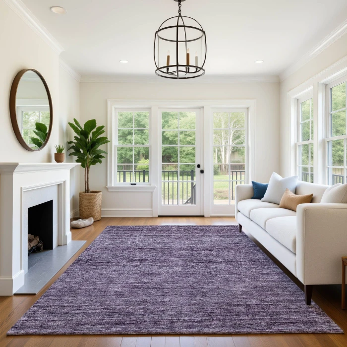 Dalyn Soft Essentials Purple SE1 8ft. x 10ft. Rug