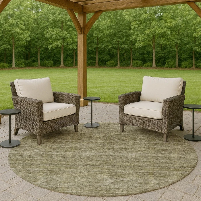Dalyn Soft Essentials Green SE1 8ft. x 8ft. Rug