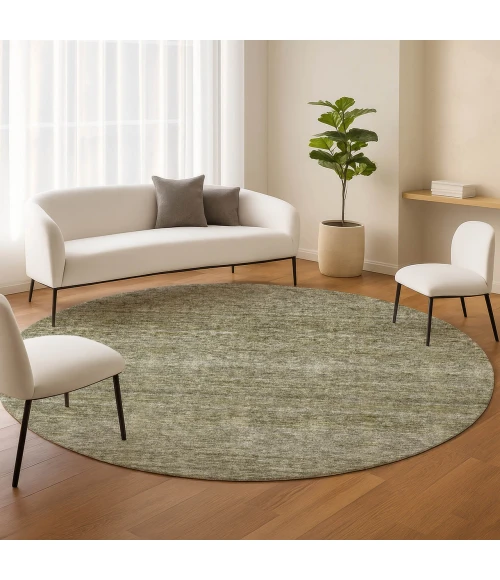Dalyn Soft Essentials Green SE1 8ft. x 8ft. Rug