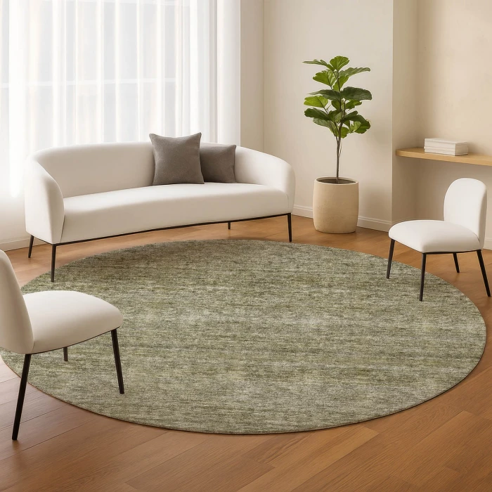 Dalyn Soft Essentials Green SE1 8ft. x 8ft. Rug
