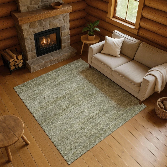 Dalyn Soft Essentials Green SE1 2ft.6in. x 3ft.10in. Rug