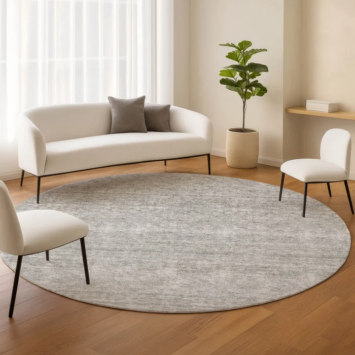 Dalyn Soft Essentials Gray SE1 8ft. x 8ft. Rug