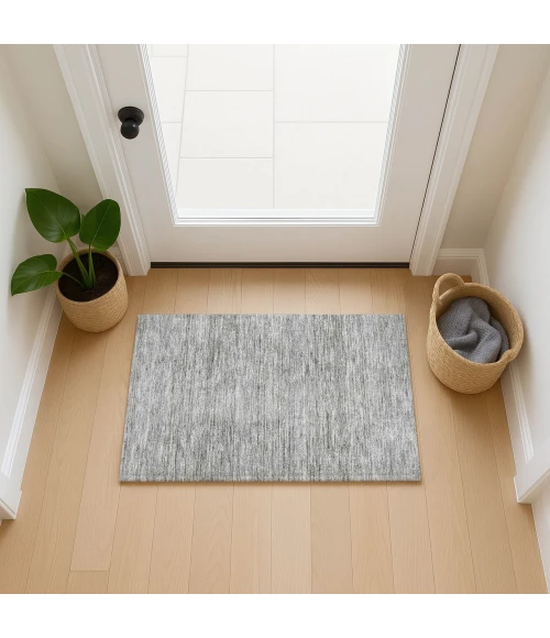 Dalyn Soft Essentials Gray SE1 1ft.8in. x 2ft.6in. Rug