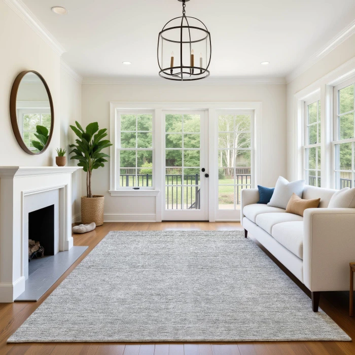 Dalyn Soft Essentials Gray SE1 5ft. x 7ft.6in. Rug