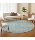 Dalyn Soft Essentials Blue SE1 8ft. x 8ft. Rug
