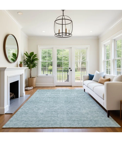 Dalyn Soft Essentials Blue SE1 10ft. x 14ft. Rug