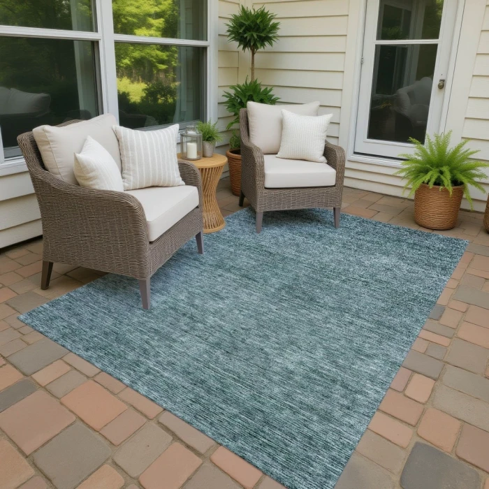 Dalyn Soft Essentials Teal SE1 2ft.6in. x 3ft.10in. Rug