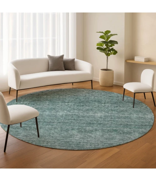Dalyn Soft Essentials Teal SE1 8ft. x 8ft. Rug