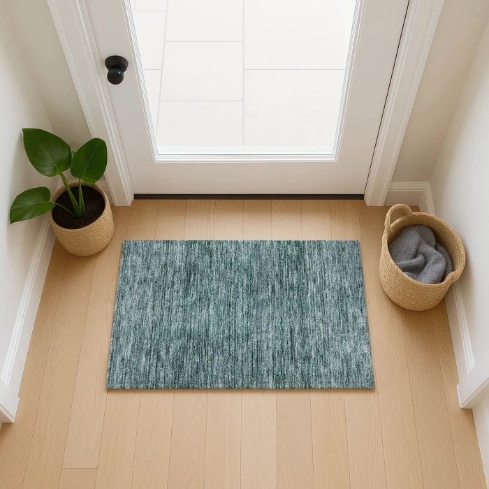 Dalyn Soft Essentials Teal SE1 1ft.8in. x 2ft.6in. Rug