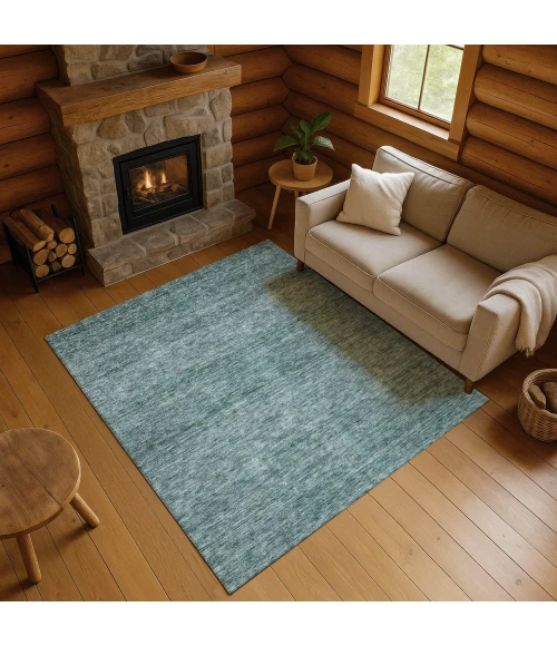 Dalyn Soft Essentials Teal SE1 10ft. x 14ft. Rug