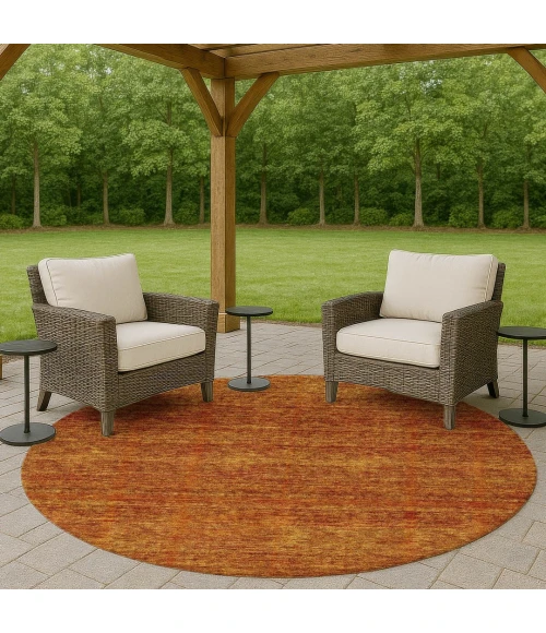 Dalyn Soft Essentials Orange SE1 8ft. x 8ft. Rug