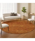 Dalyn Soft Essentials Orange SE1 8ft. x 8ft. Rug