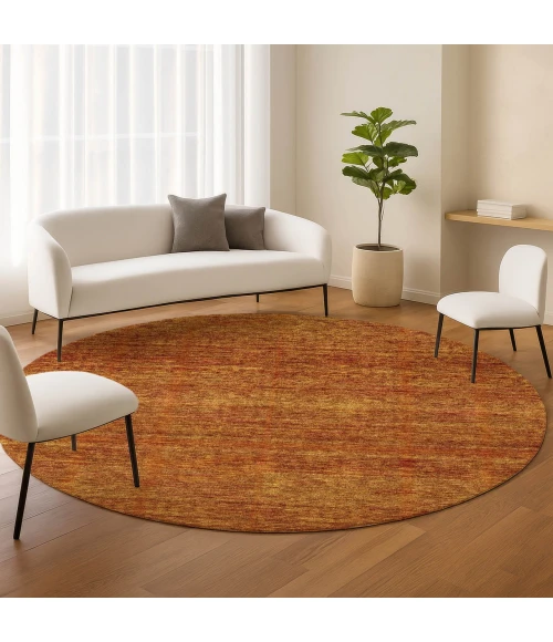 Dalyn Soft Essentials Orange SE1 8ft. x 8ft. Rug