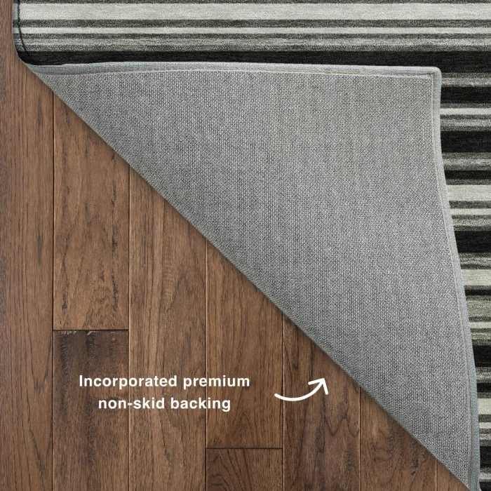 Dalyn Soft Essentials Black SE2 8ft. x 8ft. Rug
