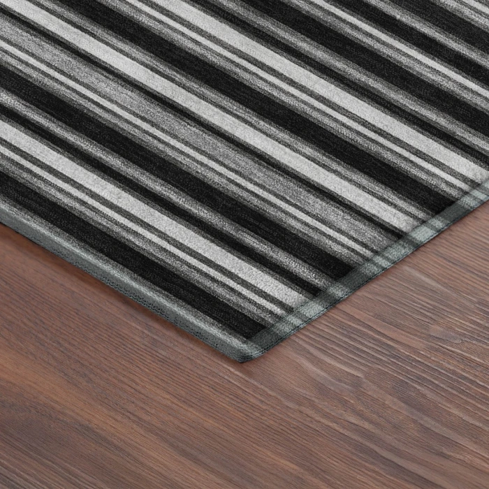 Dalyn Soft Essentials Black SE2 8ft. x 8ft. Rug