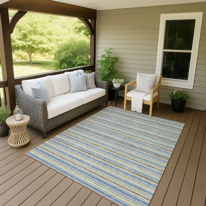 Dalyn Soft Essentials Blue SE2 1ft.8in. x 2ft.6in. Rug