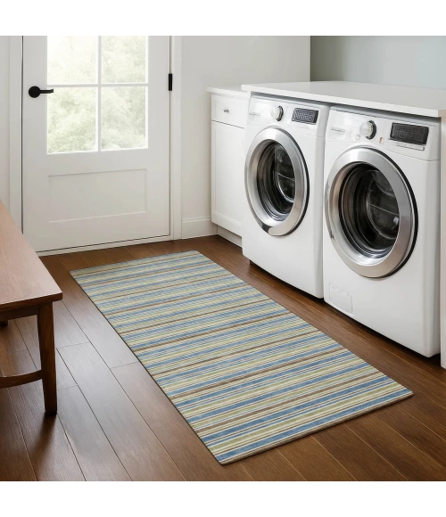 Dalyn Soft Essentials Blue SE2 2ft.3in. x 7ft.6in. Rug