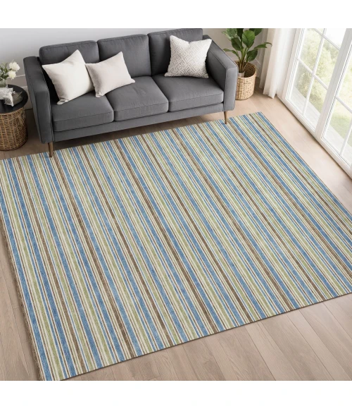 Dalyn Soft Essentials Blue SE2 8ft. x 10ft. Rug