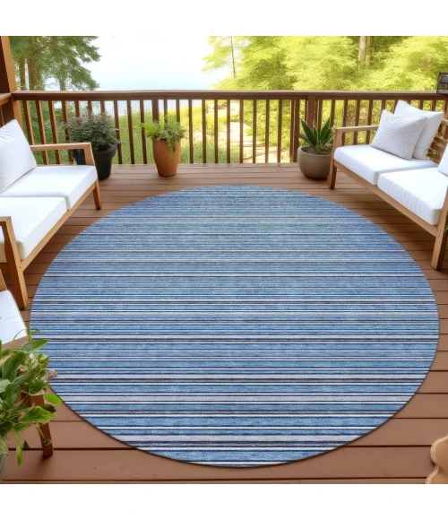 Dalyn Soft Essentials Blue SE2 8ft. x 8ft. Rug