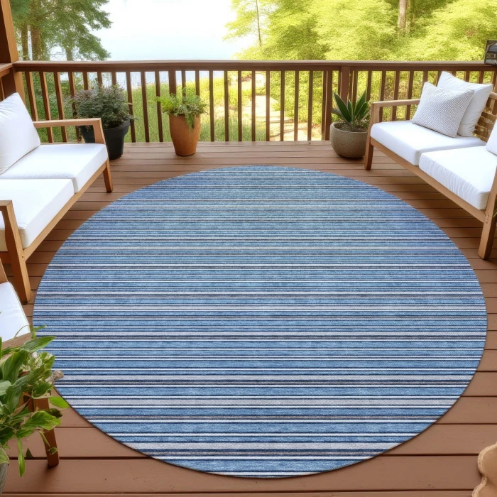Dalyn Soft Essentials Blue SE2 8ft. x 8ft. Rug