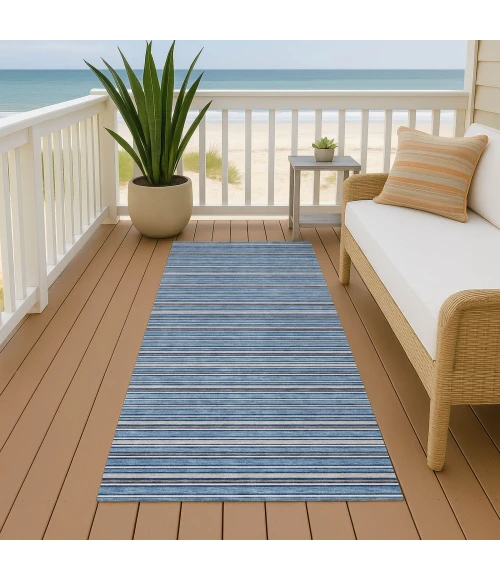 Dalyn Soft Essentials Blue SE2 2ft.3in. x 7ft.6in. Rug