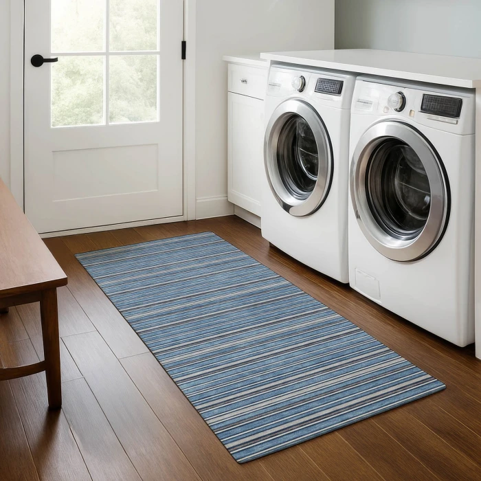 Dalyn Soft Essentials Blue SE2 2ft.3in. x 7ft.6in. Rug